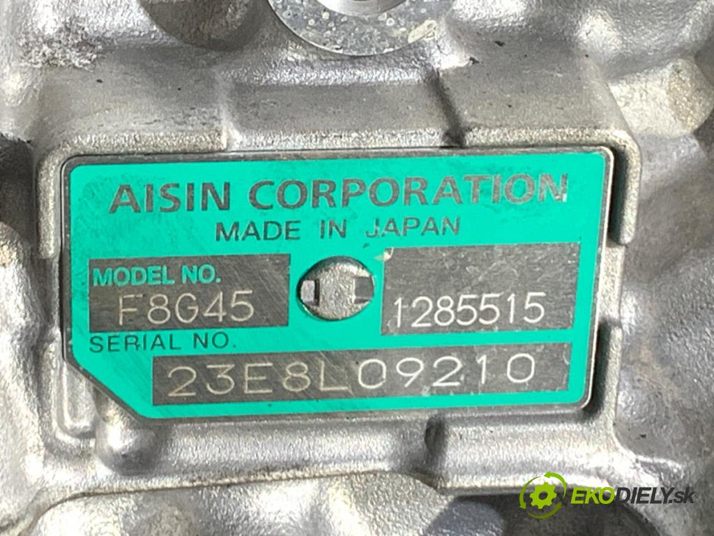 VOLVO S60 III sedan 2023 184 kW B5 Mild-Hybrid AWD 1969 převodovka F8G45 (Převodovka)