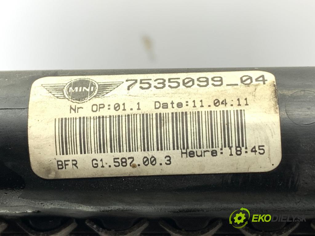 MINI R56 liftback 2011 72 kW One 1598 Chladič vody 7535099 (Chladič vody)