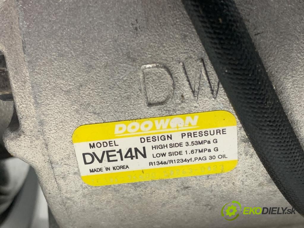 HYUNDAI KONA SUV 2025 102 kW 1.6 T-GDi 1598 kompresor klimatizace DVE14N (Kompresor klimatizace)