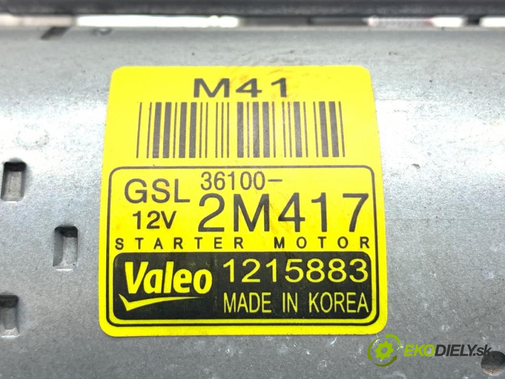 HYUNDAI KONA SUV 2025 102 kW 1.6 T-GDi 1598 startér 36100-2M417 (Startér)