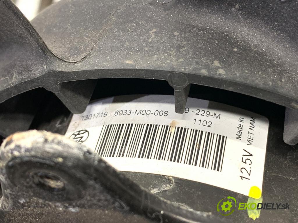 CITROEN C3 III liftback 2020 81 kW 1.2 PURETECH 110 1199 ventilátor chladiče 8033-M00-008 (Ventilátor)
