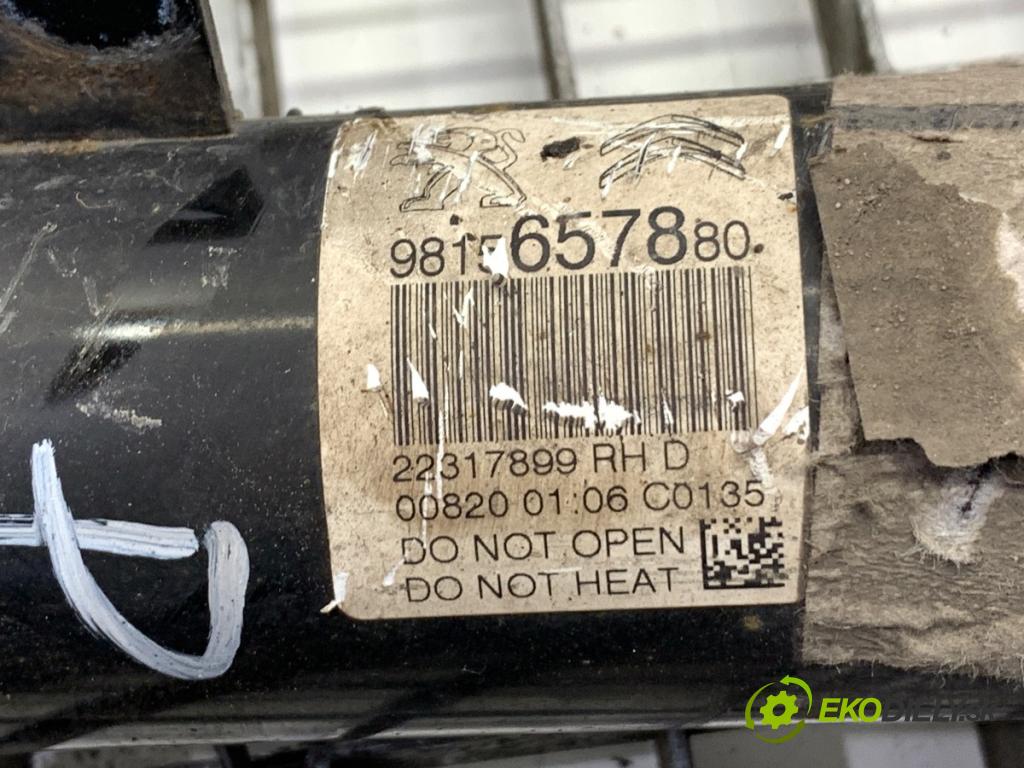 CITROEN C3 III liftback 2020 81 kW 1.2 PURETECH 110 1199 tlumič pravý přední část ZE 9815657880