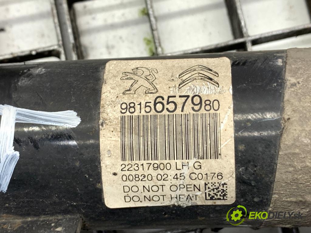 CITROEN C3 III liftback 2020 81 kW 1.2 PURETECH 110 1199 tlumič levý přední část ZE 9815657980