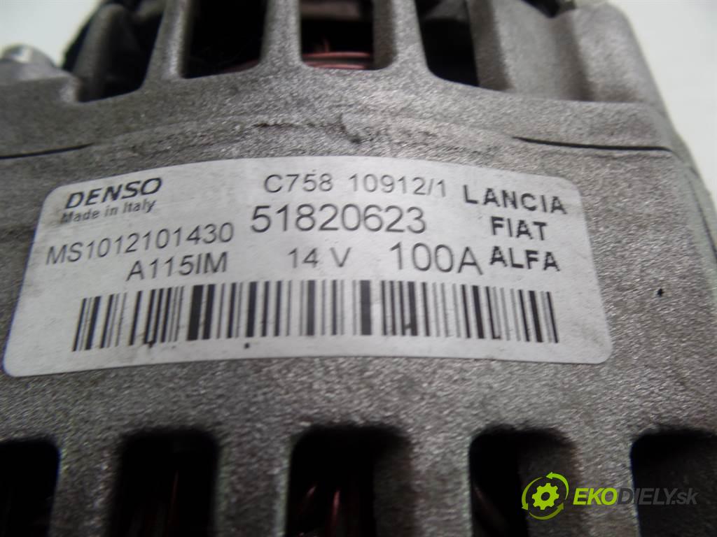 Fiat Bravo II    1.6JTD Multijet 120KM 07-14  Alternátor 51820623 (Alternátory)