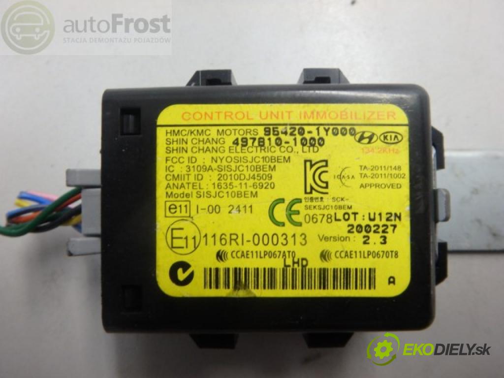 KIA PICANTO    BRAK  MODUL IMMOBILIZER 95420-1y000 Kia PICANTO II 11-