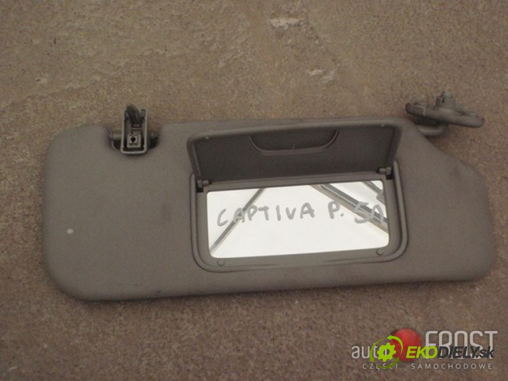 CHEVROLET CAPTIVA    BRAK  slnečná clona priehľadna pravy captiva 2006- 
