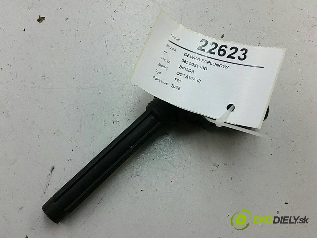 SKODA OCTAVIA III    TSI  Cievka zapaľovacia 06L905110D (Zapaľovacie cievky, moduly)