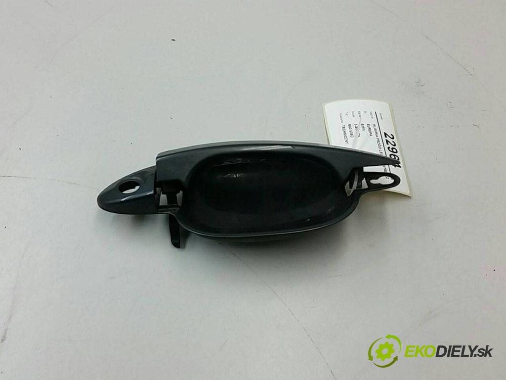 BMW 5-SERIES E60 535D 2007 272 kW E60 535D 3.0D Kľučka predný ľavá strana vonkajšia EUROPA (Vonkajšie predné ľavé)