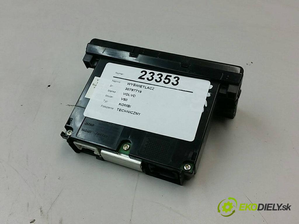 VOLVO V50 KOMBI 2007 110 kW KOMBI 1560 Dislpej 30797719 (Prístrojové dosky, displeje)