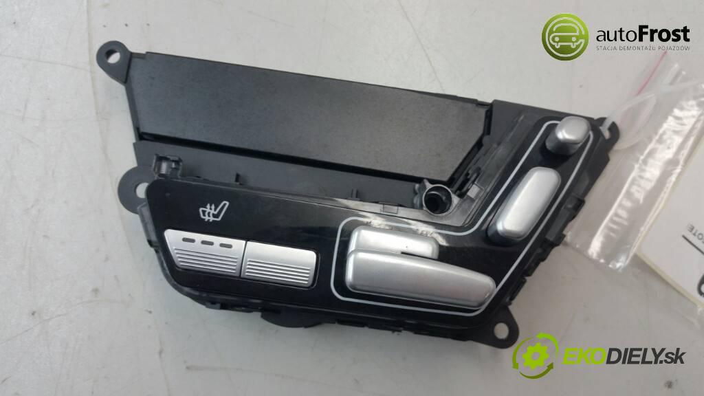 MERCEDES W221 S500 2008 388 kW S500 5.5 Prepínač ohrievania, vyhrievania sedačky A2218707951 (Prepínače, spínače, tlačidlá a ovládače kúrenia)