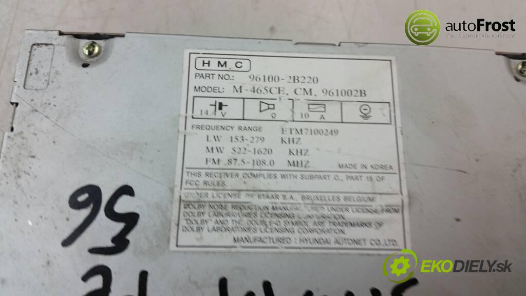 SUZUKI VITARA        RADIO 96100-2B220 (Audio zariadenia)