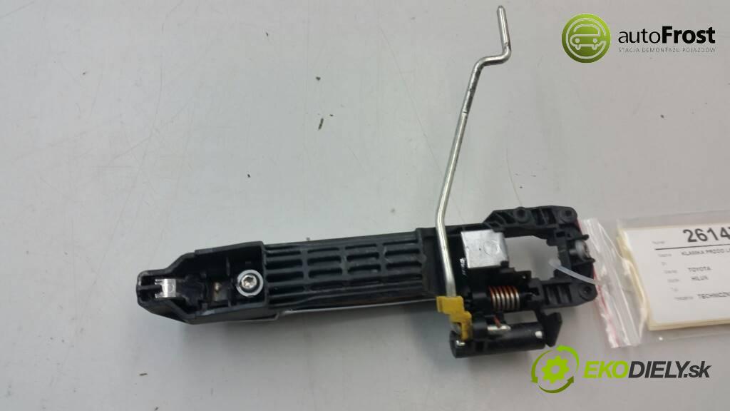 TOYOTA HILUX  2011 144 KM  3.0 Kľučka predný ľavá strana vonkajšia  (Vonkajšie predné ľavé)