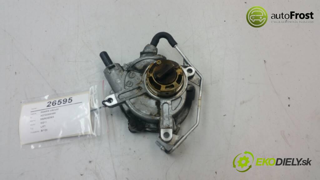 MERCEDES W211 LIFT 2006 231 kW LIFT 3.0 V6 pumpa vakuová A2722300465