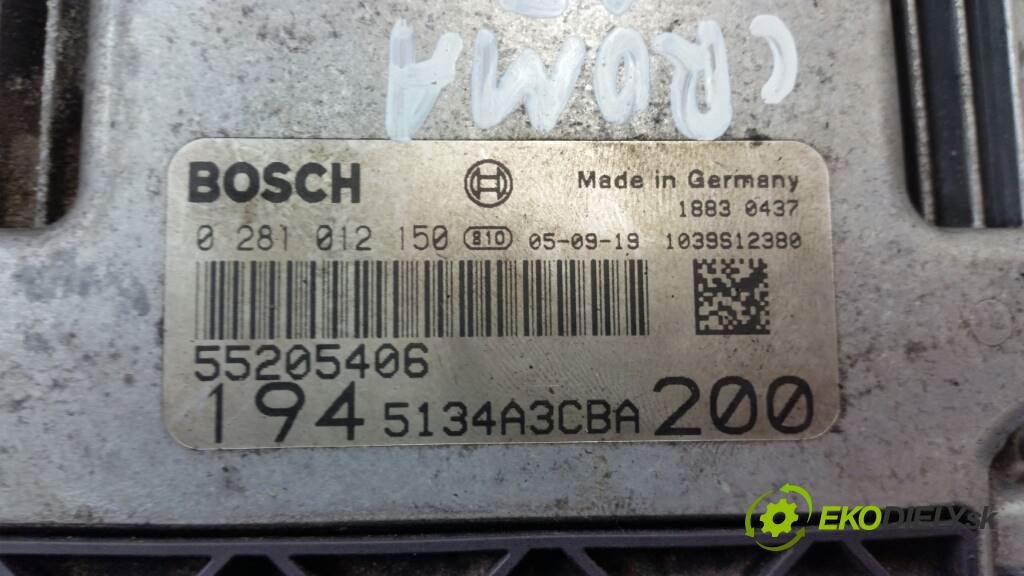 FIAT CROMA   2006 200 kW   2.4 JTD riadiaca jednotka Motor 0281012150 (Riadiace jednotky)