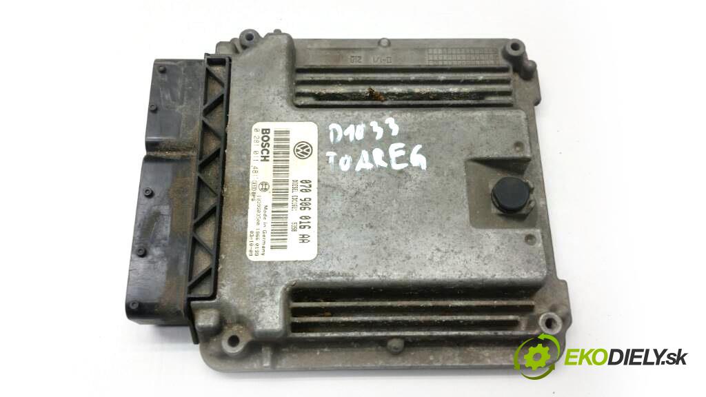 VOLKSWAGEN TOUAREG   2004 313 kW   5.0 V10 riadiaca jednotka Motor 070906016AA  0281011481 (Riadiace jednotky)