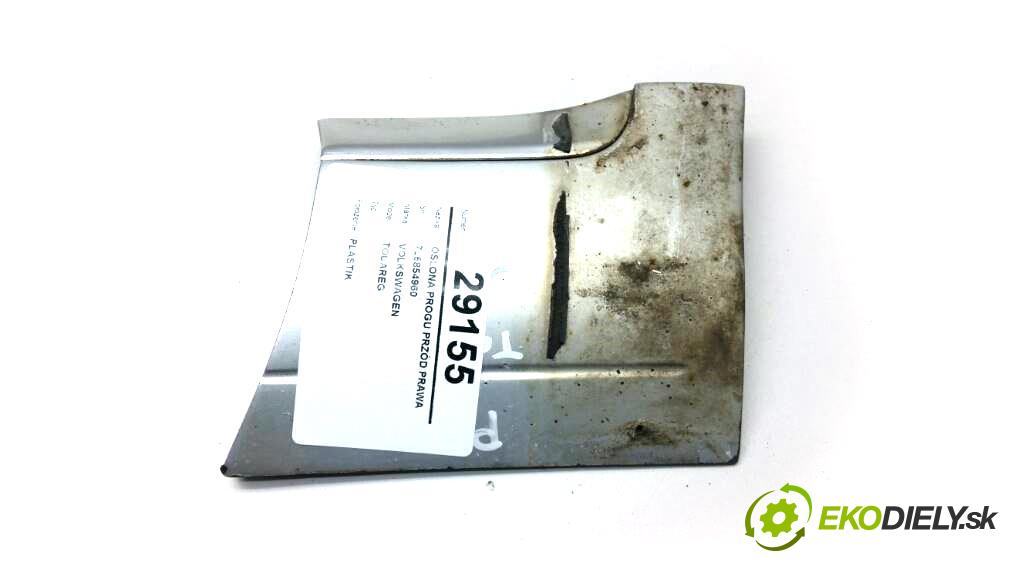 VOLKSWAGEN TOUAREG   2004 313 kW   5.0 V10 Clona prahu predný pravá 7L6854960