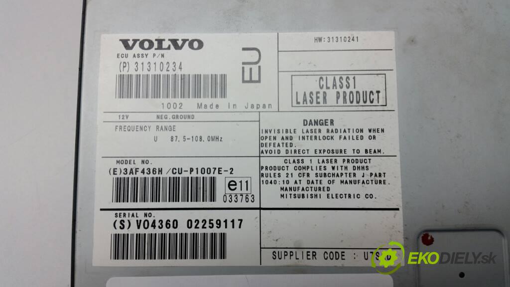 VOLVO S40 LIFT 2010 110 kW LIFT 1.6 D měnič CD 31310234 (CD měniče)