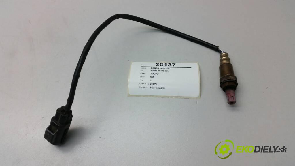 VOLVO S80 II 2007 175 kW II 3.2 sonda lambda 6G9N-9F472-CA (Lambda sondy)