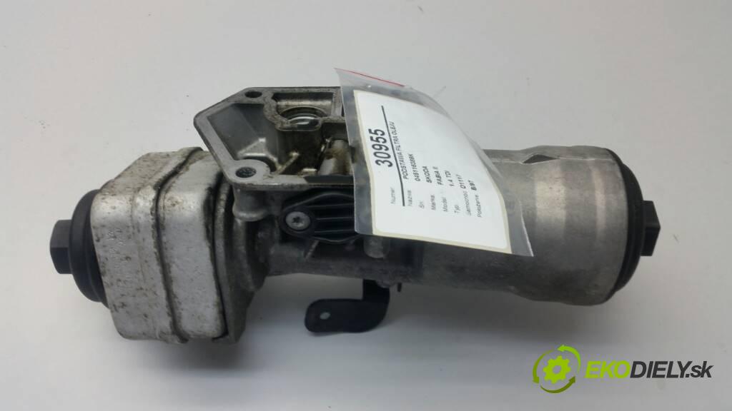 SKODA FABIA II 1.4 TDI 2009 70 kW 1.4 TDI 1.4 Obal filtra oleja 045116389K (Obaly filtrov oleja)