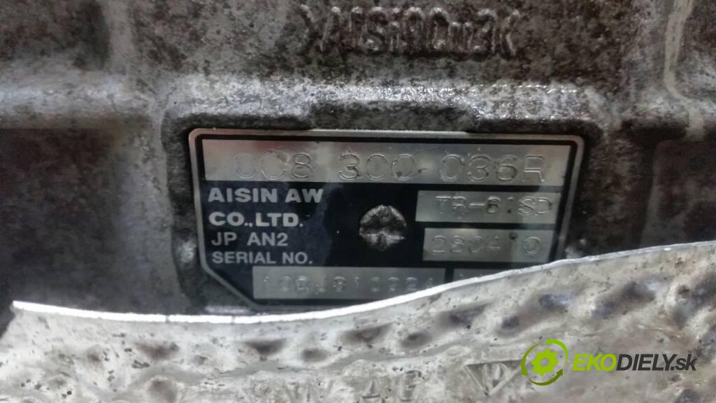 VOLKSWAGEN TOUAREG 7P  II 2010 240 kW 7P  II 3.0 V6 TDI BLUEMOTION CAS Prevodovka - MHP  008300036R (Prevodovky)