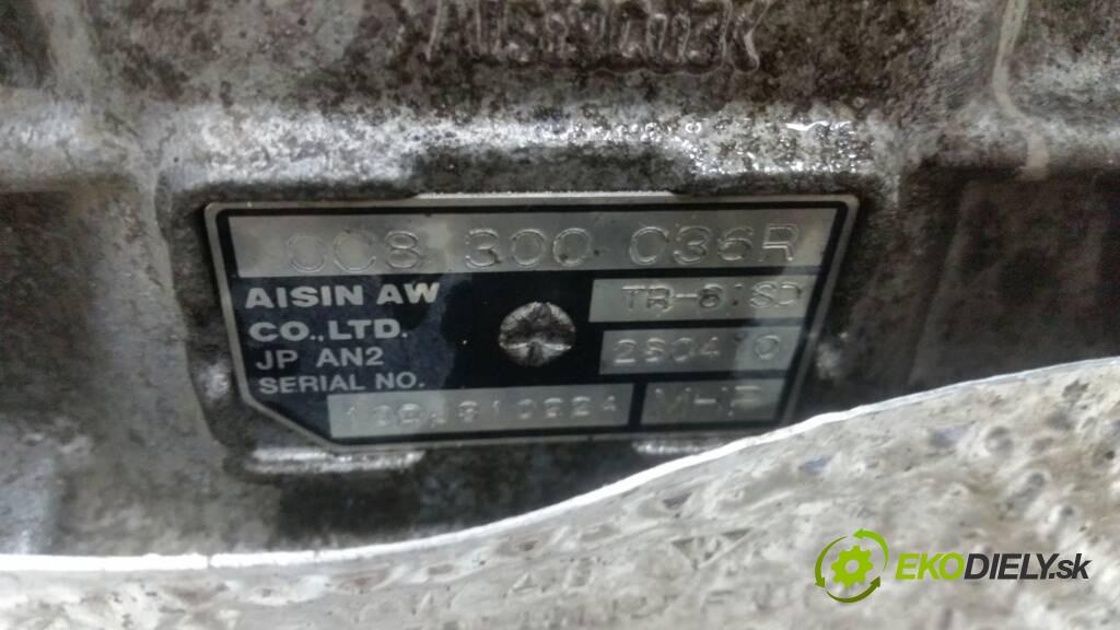 VOLKSWAGEN TOUAREG 7P  II 2010 240 kW 7P  II 3.0 V6 TDI BLUEMOTION CAS Prevodovka - MHP  008300036R (Prevodovky)