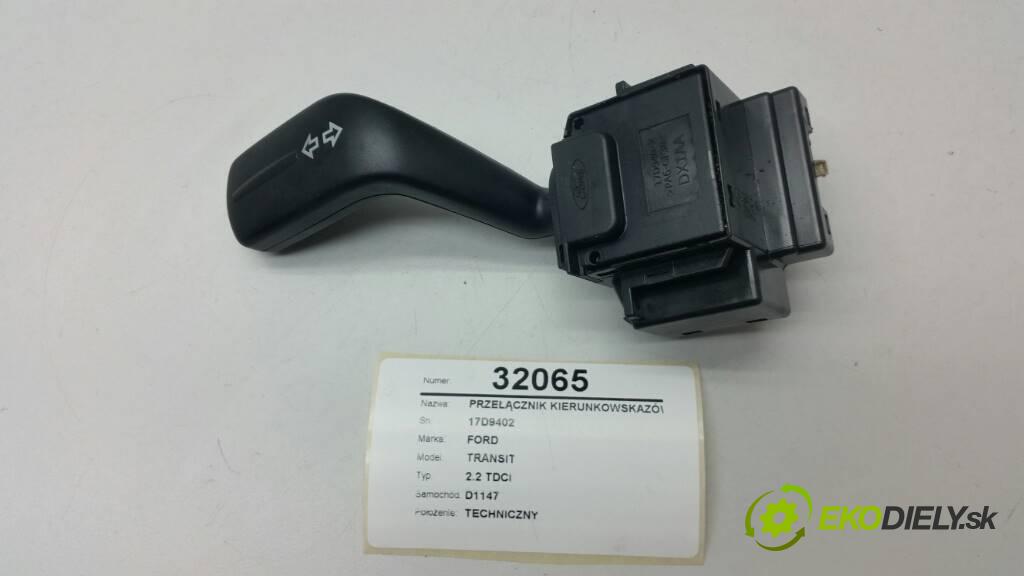 FORD TRANSIT 2.2 TDCI 2008 150 kW 2.2 TDCI 2.2 Prepínač smeroviek 17D9402 (Prepínače, spínače, tlačidlá a ovládače kúrenia)