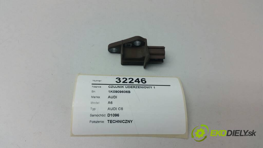 AUDI A6 AUDI C6 2007 225 BMK AUDI C6 3.0 TDI V6 snímač nárazu 1 1K0909606B