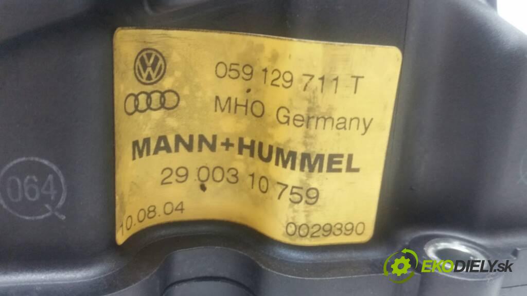 AUDI A6 AUDI C6 2007 225 BMK AUDI C6 3.0 TDI V6 Potrubie sacie, sanie 059129711T LEWY (Sacie potrubia)