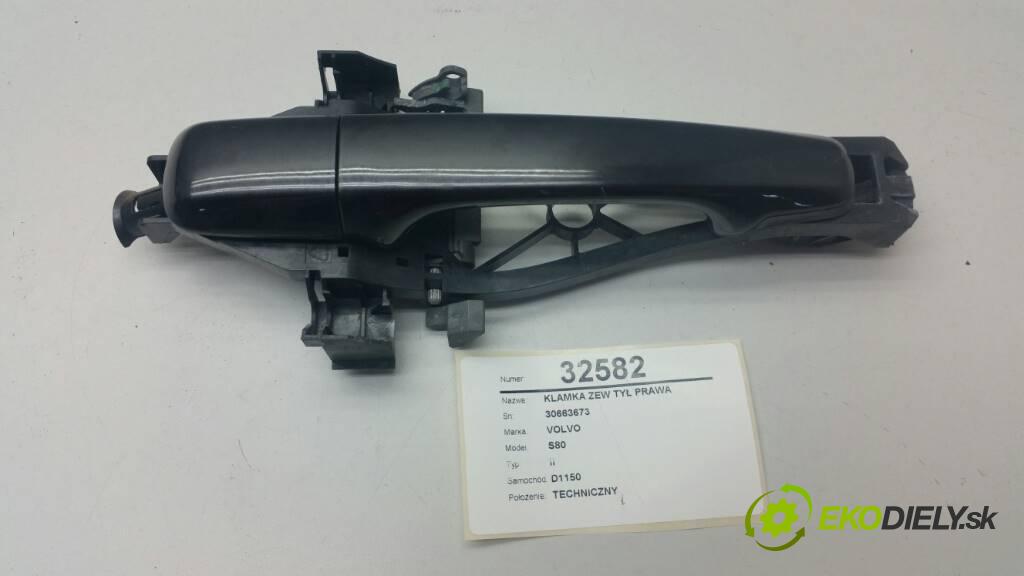 VOLVO S80 II 2008 185 kW II 2.4D Kľučka vonkajšia zad pravá 30663673
