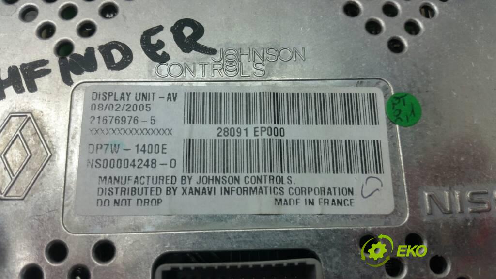 NISSAN PATHFINDER       Dislpej 21676976 (Prístrojové dosky, displeje)