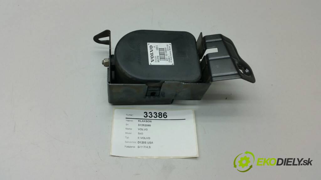 VOLVO S40 II VOLVO 2008 136 kW II VOLVO 2.0 D klaksón 31252085