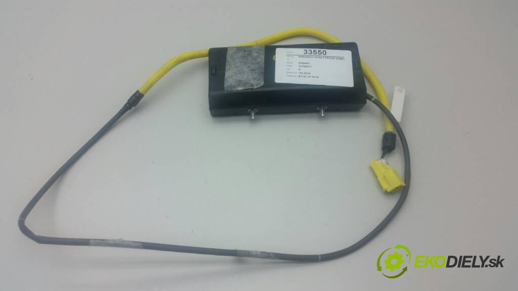 SUBARU OUTBACK III 2009 150 kW III 2.0 D BOXER AirBag sedačky pravá airbag