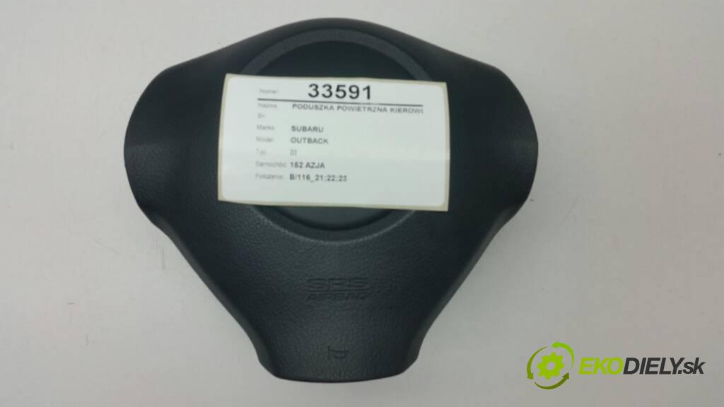 SUBARU OUTBACK III 2009 150 kW III 2.0 D BOXER AirBag - volantu airbag