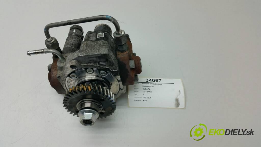 SUBARU OUTBACK III 2009 150 kW III 2.0 D BOXER Pumpa vstrekovacia 294000-0760 (Vstrekovacie čerpadlá)