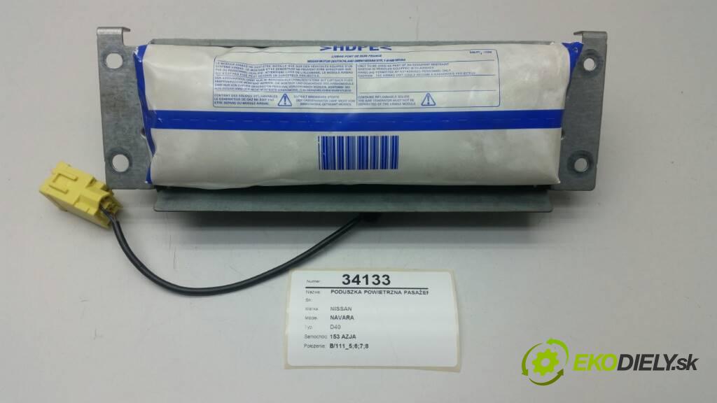 NISSAN NAVARA D40 2006 171 kW D40 2.5 DCI AirBag - spolujazdca airbag