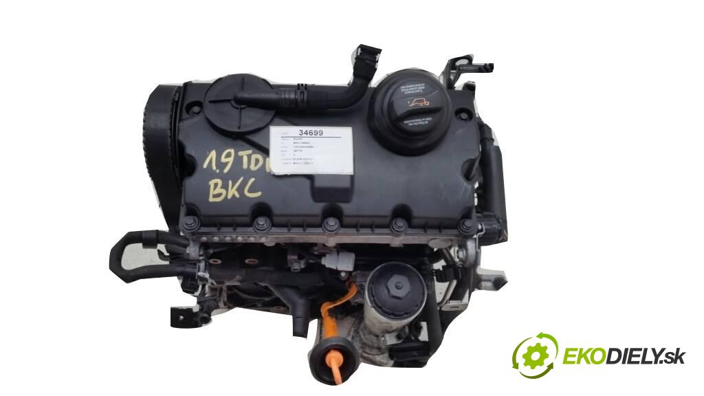 VOLKSWAGEN JETTA V 2005 105 kW V 1.9 TDI BKC motor BKC 736022 (Motory (kompletní))