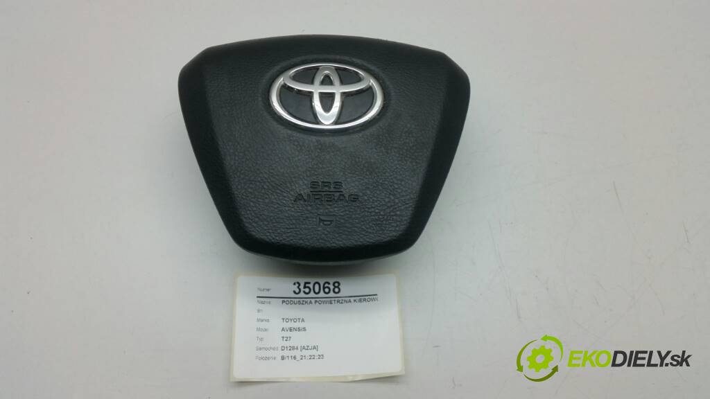 TOYOTA AVENSIS T27 2009 150 kW T27 2.2 D4D AirBag - volantu airbag