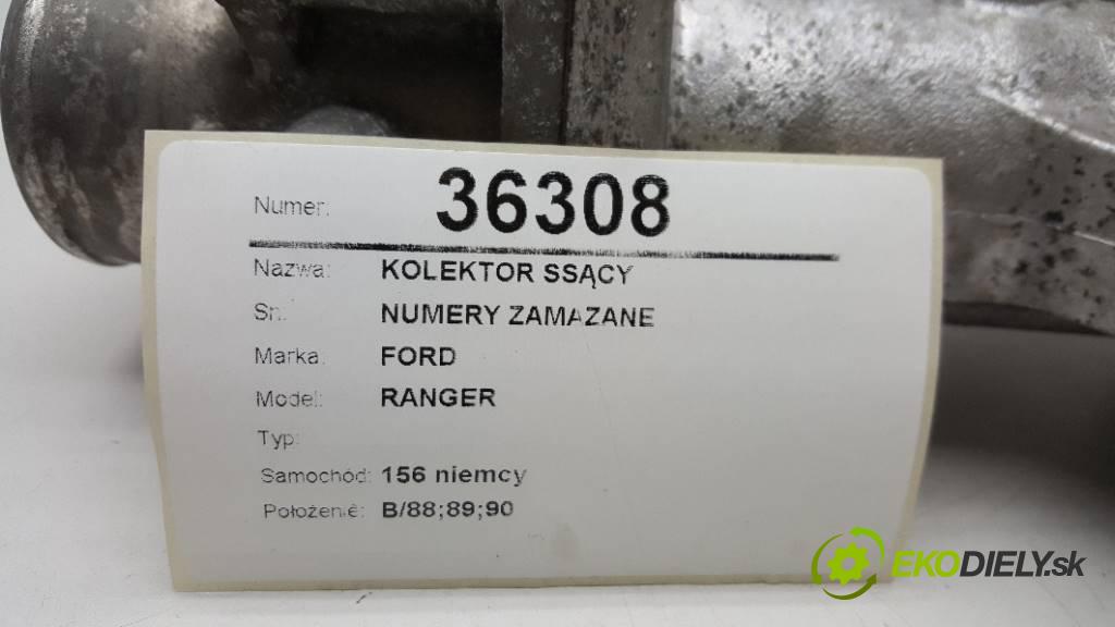 FORD RANGER  2009 105 kW   2500,00 Potrubie sacie, sanie NUMERY ZAMAZANE (Sacie potrubia)