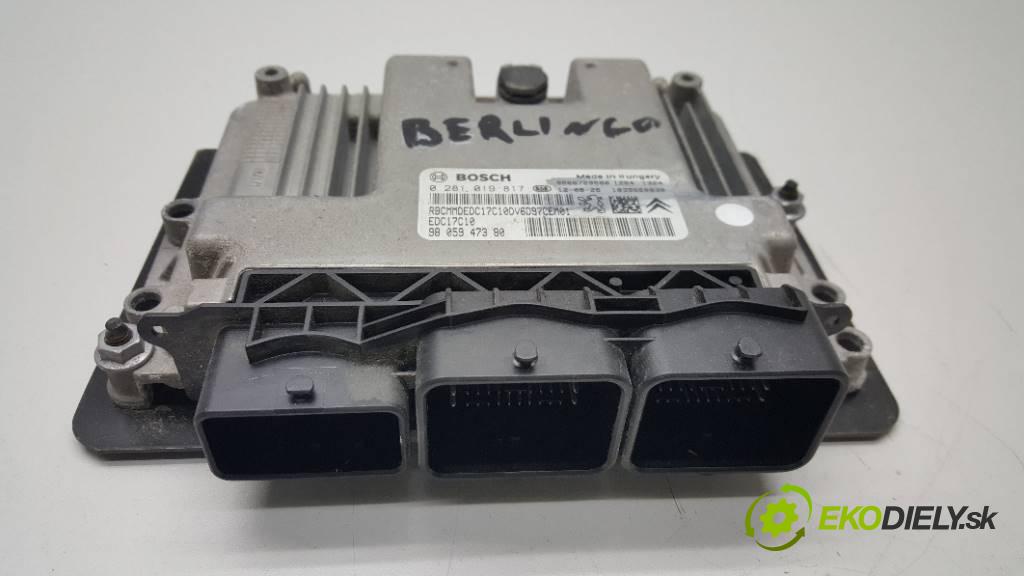 CITROEN BERLINGO III PARTNER 2012 ? III PARTNER 1.6 HDI riadiaca jednotka Motor 0281019817   9805947380 (Riadiace jednotky)