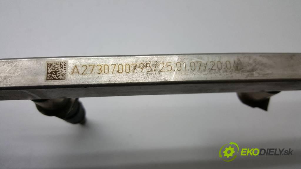 MERCEDES W221 S500 2008 388 kW S500 5.5 Lišta vstrekovacia A2730700795 (Vstrekovacie lišty)