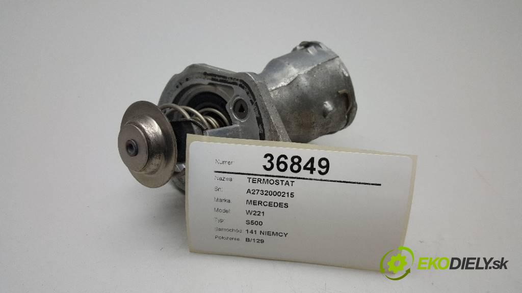 MERCEDES W221 S500 2008 388 kW S500 5.5 Termostat A2732000215 (Termostaty)