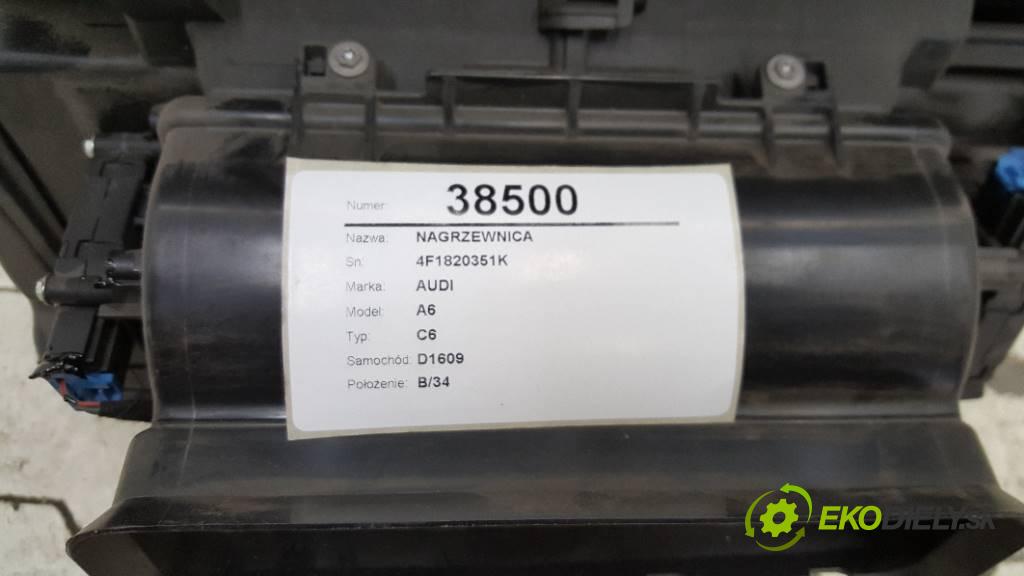 AUDI A6 C6 2004 224 kW C6 3.0 TDI Výhrevné teleso, radiátor kúrenia 4F1820351K (Radiátory kúrenia)