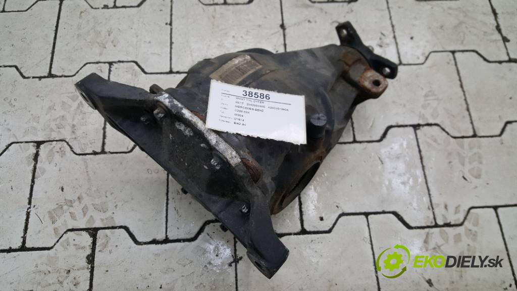 MERCEDES-BENZ C220 CDI W204 2007 136 kW W204 2148 Most zadní část diferenciál 45/17   2043502400   A2033510605 (Zadní)