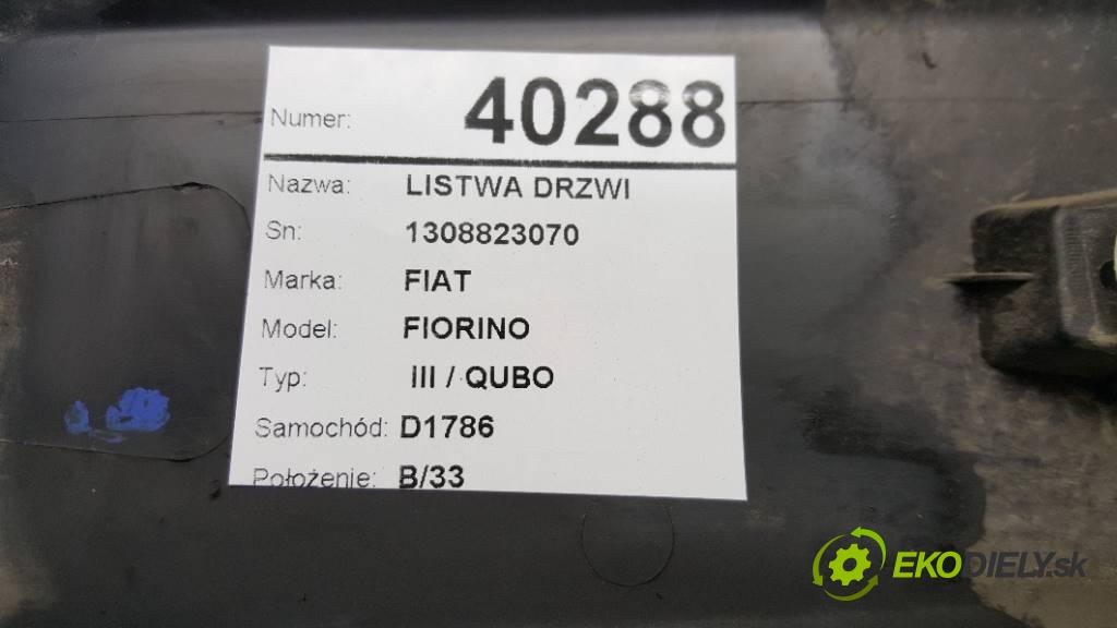 FIAT FIORINO  III / QUBO 2011 73 kW  III / QUBO 1360 Lišta Dvere 1308823070