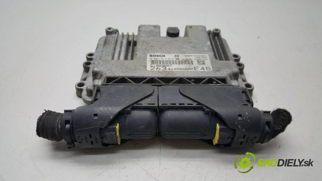 FIAT DOBLO  2010 105 kW   1598,00 riadiaca jednotka Motor 51889887  0281017012    (Riadiace jednotky)