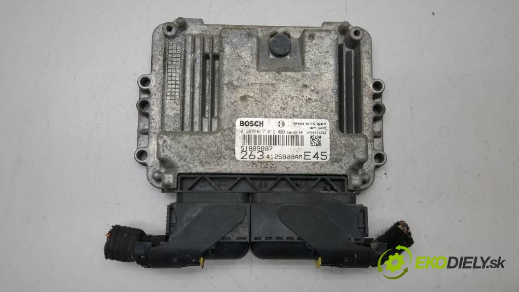 FIAT DOBLO  2010 105 kW   1598,00 riadiaca jednotka Motor 51889887  0281017012    (Riadiace jednotky)
