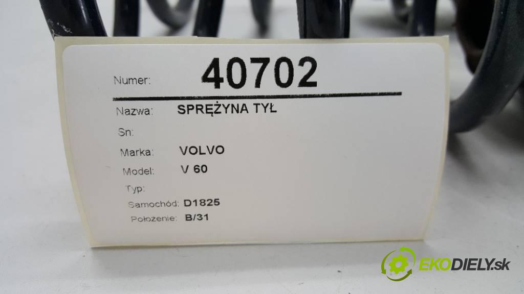 VOLVO V 60  2012 114 kW   1560,00 ccm Pružina zad  (Ostatné)