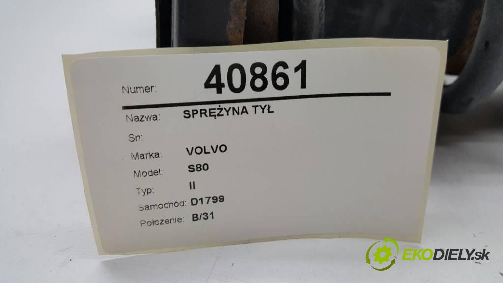 VOLVO S80 II 2007 185 kW II 2400 Pružina zad  (Ostatné)