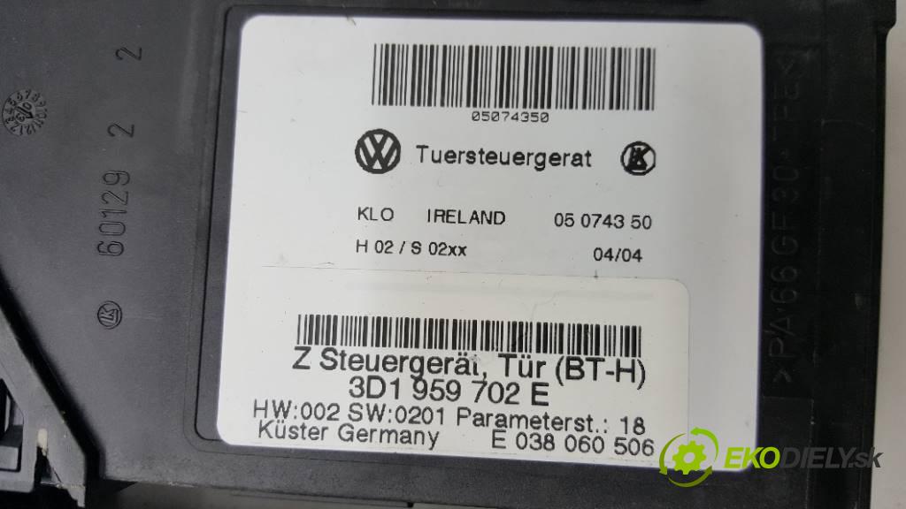 VOLKSWAGEN PHAETON 5.0 TDI 2003 313 kW 5.0 TDI 4921,00 motorek okna přední část pravý 3D1959702E   E038060506