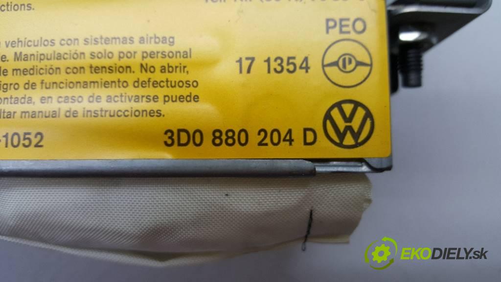 VOLKSWAGEN PHAETON 5.0 TDI 2003 313 kW 5.0 TDI 4921,00 AirBag - spolujazdca airbag 3D0880204D